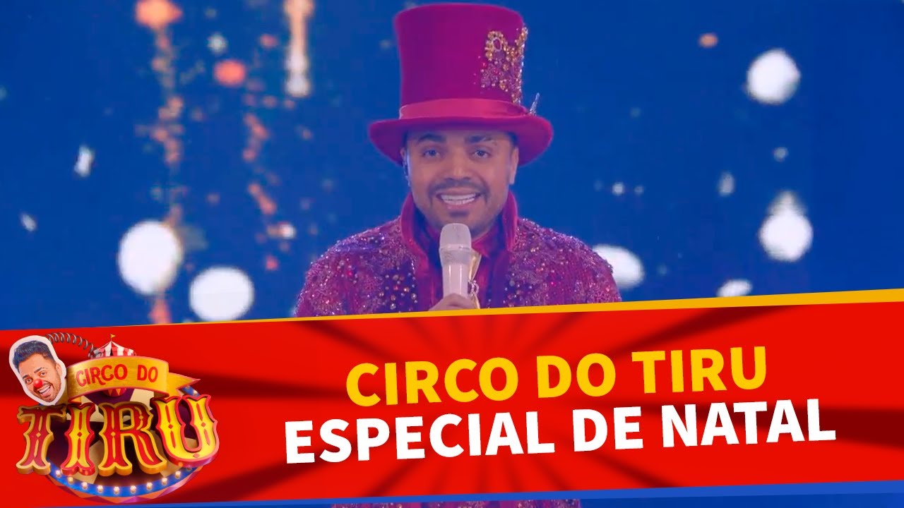 Cena real do Especial de Natal Circo do Tiru no SBT