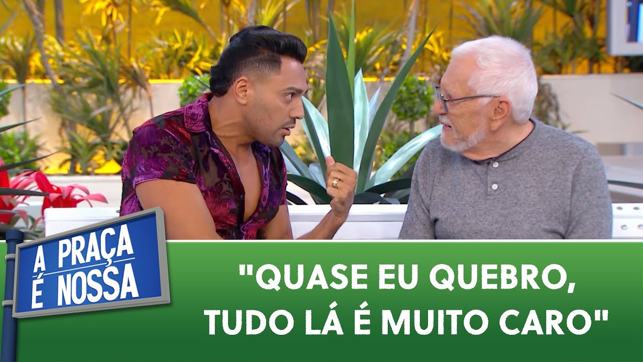 Tirullipa no ambiente do Circo do Tiru em vídeo oficial do SBT