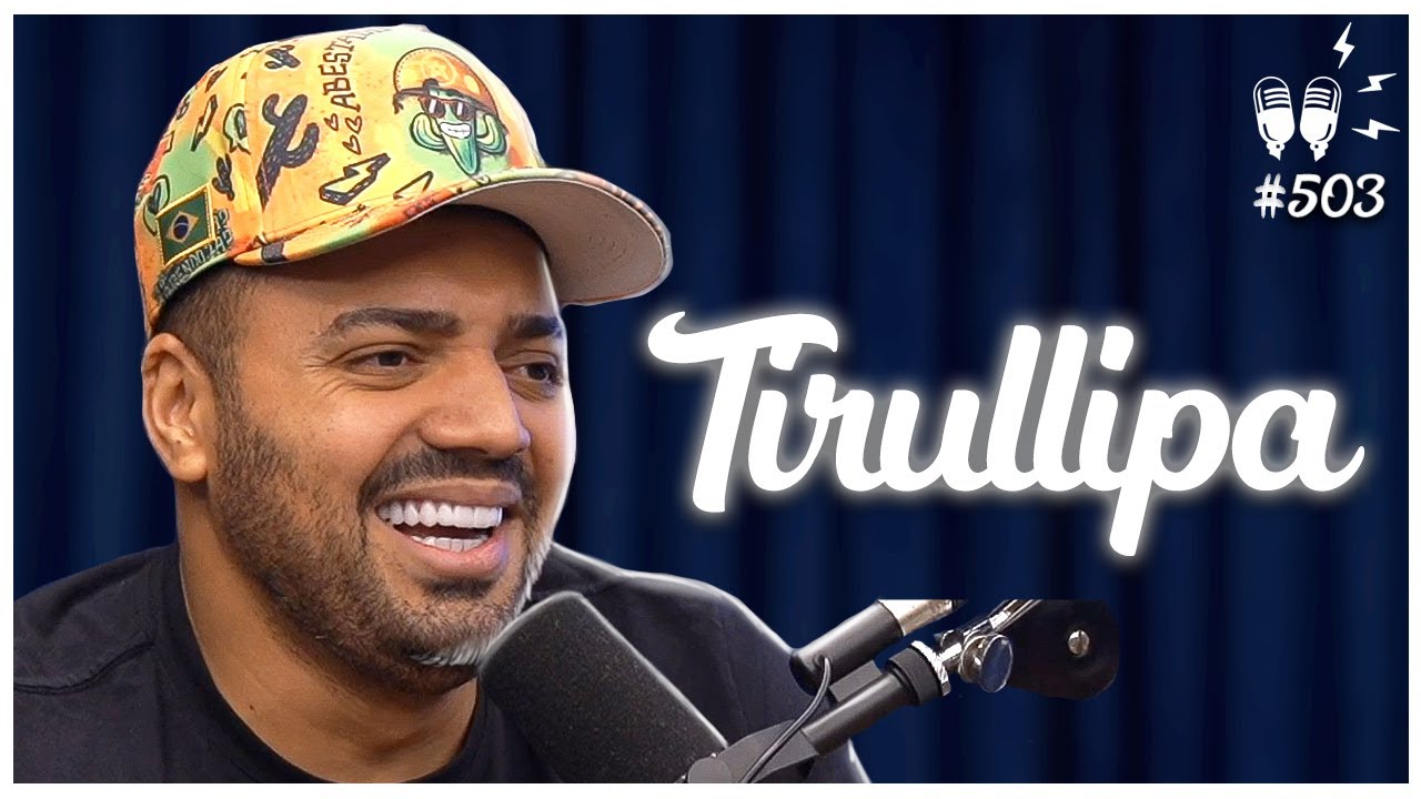 Tirullipa em entrevista ao Flow Podcast, registro real de referência